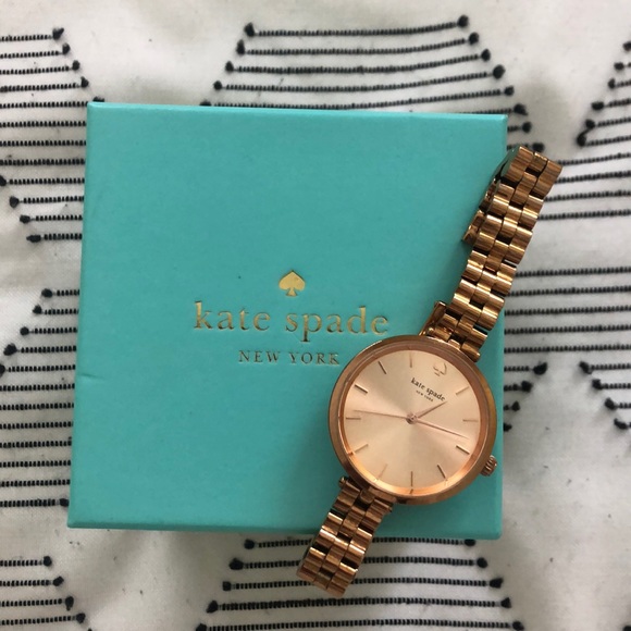 kate spade Jewelry Kate Spade Rose Gold Watch Poshmark